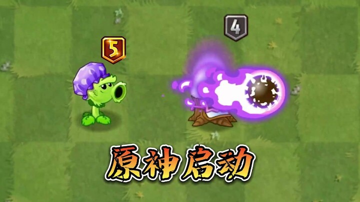 Plants vs. Zombies 2: “Genshin Impact” Challenge – Facing Zombie Bosses from Each World! With a 5+5 