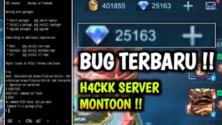 KODE RAHASIA!!! | CARA UBAH SERVER MONTOON JADI DIAMOND MOBILE LEGEND | BUG ML