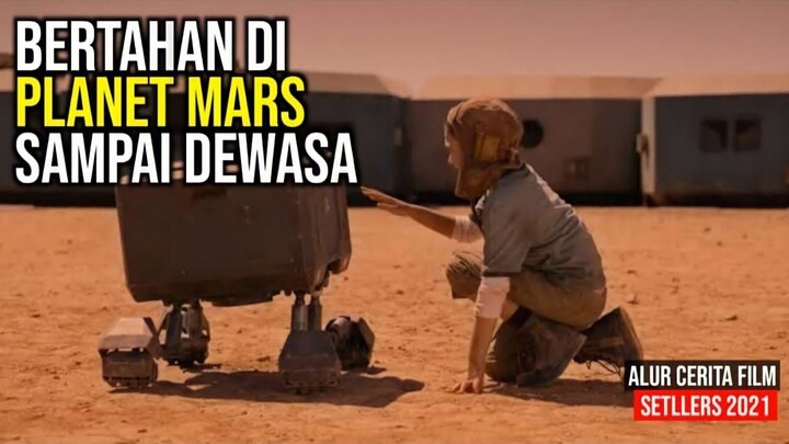TERDAMPAR DAN HIDUP DI PLANET MARS - Alur cerita film, Sci fi film