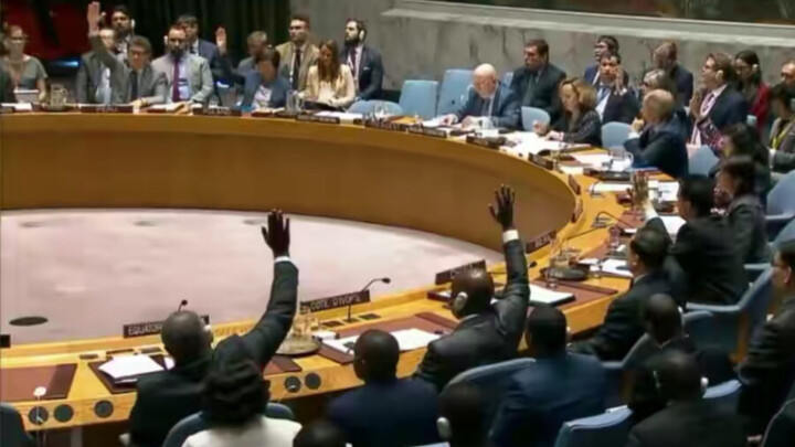 Hahaha, India mengusulkan untuk membatalkan veto satu suara, tapi Rusia memvetonya dengan satu suara