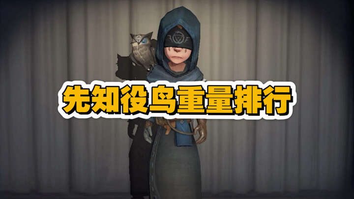 อันดับน้ำหนักของนกผู้ทำนาย