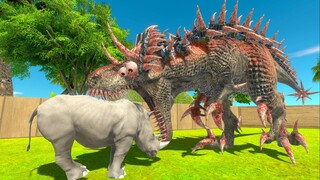 MUTANT ULTIMASAURUS DOING WOODLAND DEATH RUN