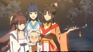 The immortal king used the relics of the demon master to help the school girl cast a sword.
