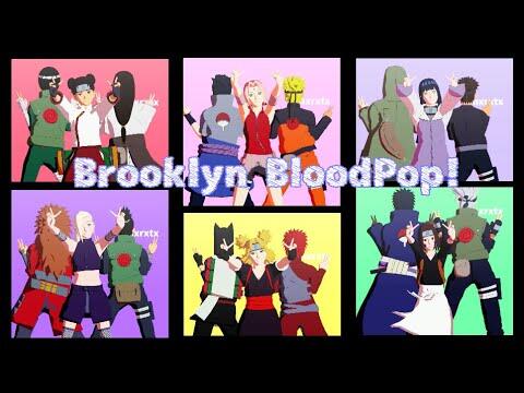 Brooklyn BloodPop! 【NARUTO MMD】team3*team7*team8*team10*GAARA*TEMARI*KANKUROU*KAKASHI*OBITO*RIN