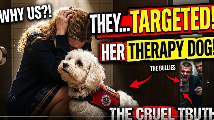 【ENG SUB】Bullies Targeted Her Therapy Dog—They Had No Idea She Could Destroy Everything