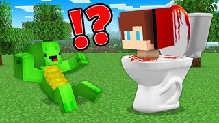 Why Scary Skibidi Toilet JJ Want to KILL Mikey in Minecraft? - Maizen