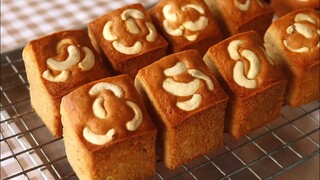 banana cube cake l ครัวป้ามารายห์