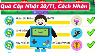 QUÀ CẬP NHẬT 30/11 | CÁCH NẠP NHIỀU NĂNG LƯỢNG | PLAY TOGETHER