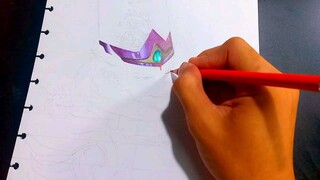 Drawing Valir Shikigami Summoner Part 1 - Mobile Legends 🔥