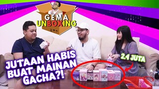 JUTAAN HABIS BUAT MAINAN GACHA?! - Gembox (Gema Unboxing)