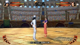 Nico Robin vs Rob lucci