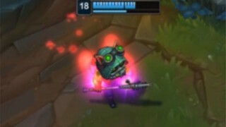 Teemo's invisibility method can even dodge the stone's ultimate move