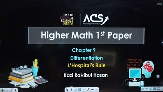 l hospital differentiation