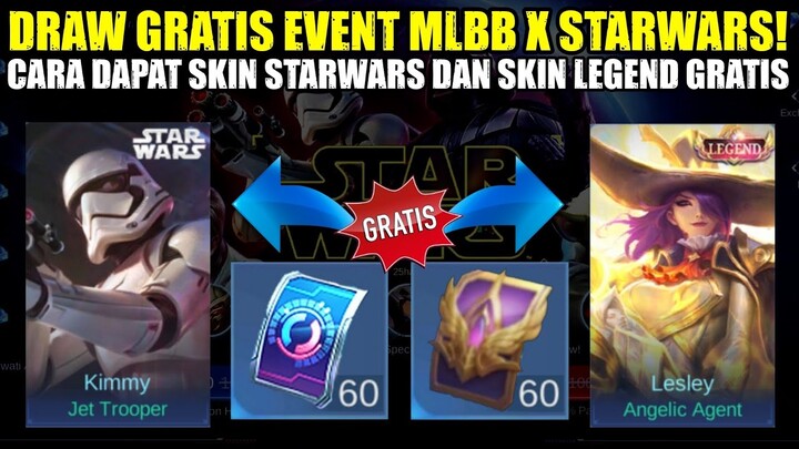 BOCORAN DRAW GRATIS EVENT MLBB X STAR WARS ML PART 3 ! Cara Mendapatkan Skin Starwars Kimmy Gratis!