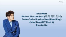 Eric Nam 🌺💦🌺 Before the Sun Sets 🌺💦🌺