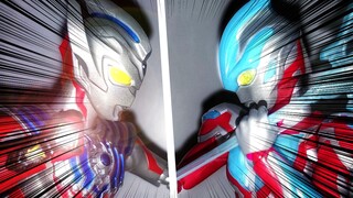 【定格动画】新生代超燃对决！银河奥特曼VS泰迦奥特曼