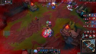 Shyvanar hóa rồng 5 đầu khạc rengar chạy bụi #game