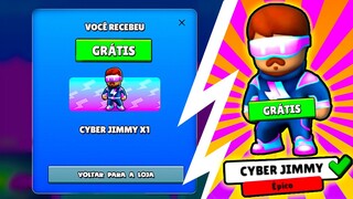 SKIN GRÁTIS!!! 😱 Chegou Nova SKIN GRÁTIS do MR.BEAST no Stumble Guys [VEJA Como Resgatar Grátis] 😱