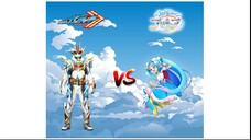 Kamen Rider Gotchard (Platinum Form) VS Cure Sky (Hirogaru Sky Precure/All Stars F version)