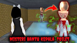 Misteri Hantu Kepala Toilet || Di Terowongan Berhantu  - Sakura School Simulator