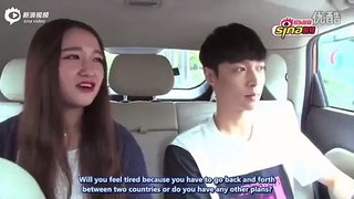 (Eng Sub) 150515 Sina Idol Hug LAY Zhang Yixing & Fan Car Chat