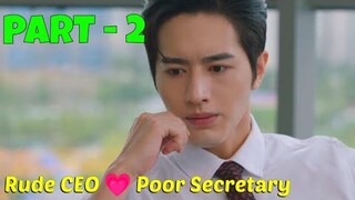Part-2 // Toxic Love Story 💞 New Chinese drama explain in hindi// kdrama hindi dubbed