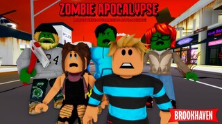 THE ZOMBIE APOCALYPSE...!!! || LAST CHAPTER  || Brookhaven Movie (VOICED) || CoxoSparkle