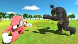 Cave Troll Deluxe vs Alphabet A - Animal Revolt Battle Simulator