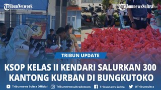 Idul Adha 2024, KSOP Kelas II Kendari Salurkan 300 Kantong Daging Kurban ke Masyarakat Bungkutoko