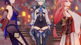 I love the buttocks of Edmond, I love Liyue's armpits, I miss my wife~