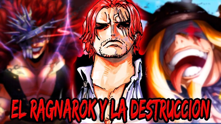 SHANKS y LOKI en el RAGNAROK de ONE PIECE | KID DESTRUYE Elbaph Moviendo la GRAN ESPADA?!