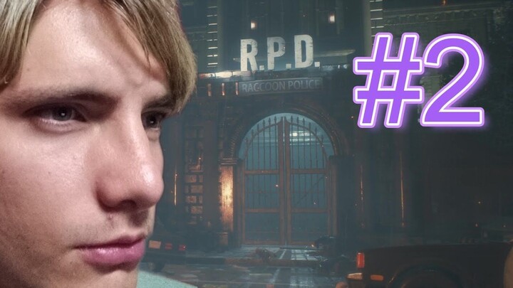 DEBO ESCAPAR DE LA RPD I Resident Evil 2 Remake Campaña de Leon Parte 2