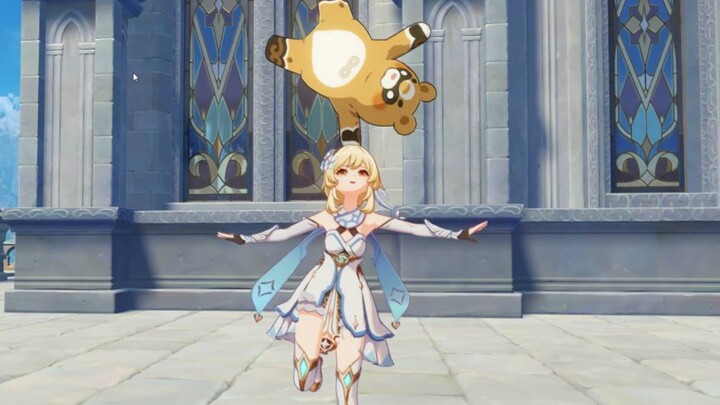 Adik Ying juga tetap imut saat diganti dengan animasi siaga karakter lain (Episode 2)