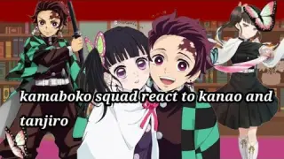 Kamaboko Squad react to Tanjiro and Kanao || +Giyuu and Shinobu || part. 2? || Gacha Club