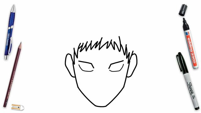 How To Draw Yuji Itadori Easy Step By Step | Jujutsu Kaisen Drawing Tutorial