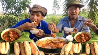 TRỒNG RAU & THẢ CÁ || TẬP 6 CHUẨN BỊ CƯỚI VỢ CHO ÔNG 6 CÔ ĐƠN VÀ ẨM THỰC BÒ NẤU BIA