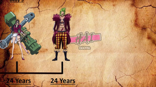 AGE OF ONE PIECE CHARACTERS TUỔI CÁC NHÂN VẬT TRONG ONE PIECE p3