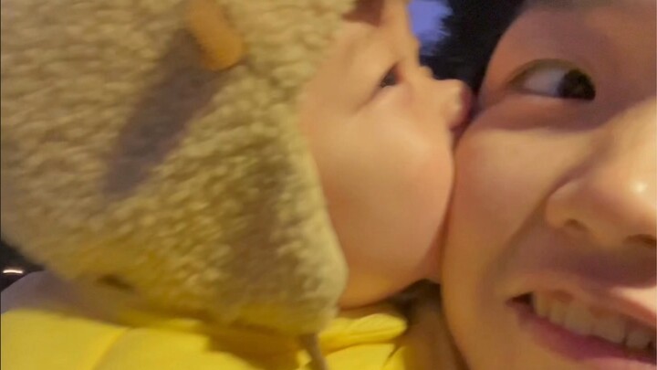 When my baby kisses me and softly calls out "Mommy" upon waking up, it truly fills me with immense h