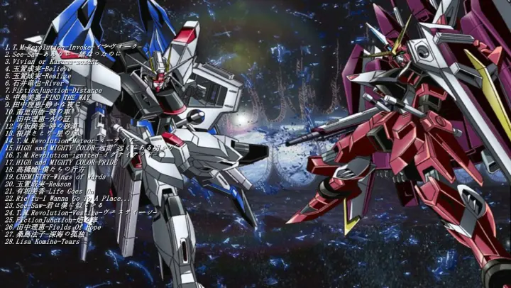 高达 Gundam Seed & Destiny op/ed 歌曲合集