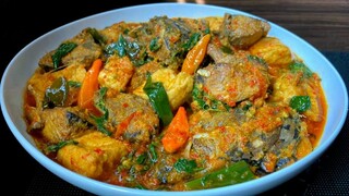 MASAK IKAN TONGKOL DAUN KEMANGI BIKIN BOROS NASI #caramasak #ikantongkol #resepmasakan