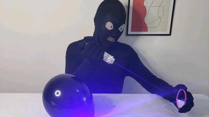 Never use a laser pointer in a mirror