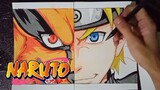 Drawing Naruto|Kurama from Naruto Shippuden