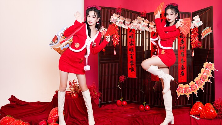 Congratulations on getting rich! [Cantonese-style New Year's Roasted Skewers Dance] Original Choreog