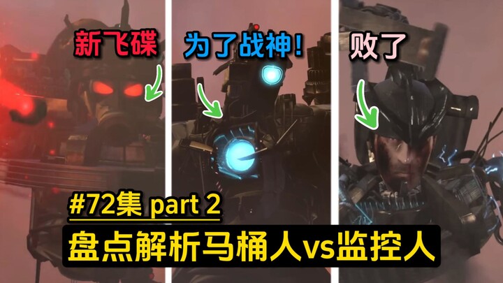 Mengulas dan menganalisis episode 72 dari Toilet Man vs. CCTV Man bagian 2: Pesawat UFO baru muncul,