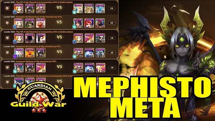 GOODBYE REVIVERS! Meph Meta Debut! - Summoners War