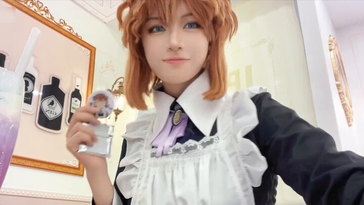 [Dubbing cos/Conan] Let’s go to Conan Cafe with Haibara Ai during the holidays!