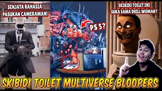 REACTION MEME BLOOPERS TERBARU SKIBIDI TOILET MULTIVERSE @DOM_Studio DIJAMIN NGAKAK!