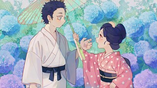 [Komaru] Jika aku bisa menjadi hati seseorang [tulisan tangan Kimetsu no Yaiba]