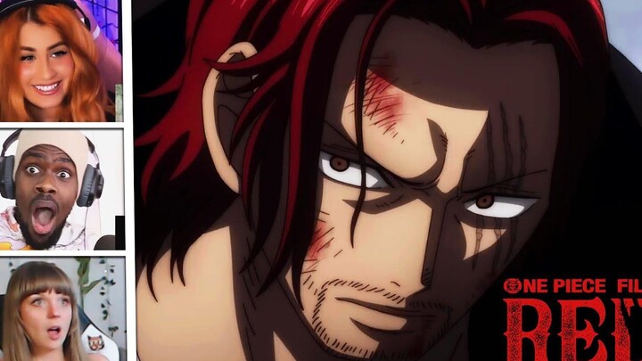 One Piece Film Red Trailer 4 Reaction Mashup