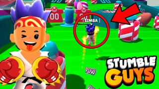 NUEVO MAPA y NUEVAS SKINS en STUMBLE GUYS 0.45.2 ES INCREIBLE 🐸 SIMBA